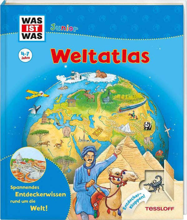 WAS IST WAS Junior Weltatlas für Kinder - Heike Herrmann (Buch)