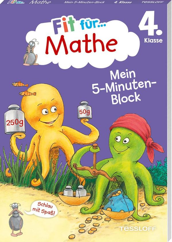 Fit für Mathe 4. Klasse. Mein 5-Minuten-Block - Werner Zenker (Buch)