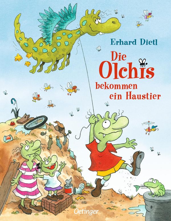 Die Olchis bekommen ein Haustier - Erhard Dietl (Buch)