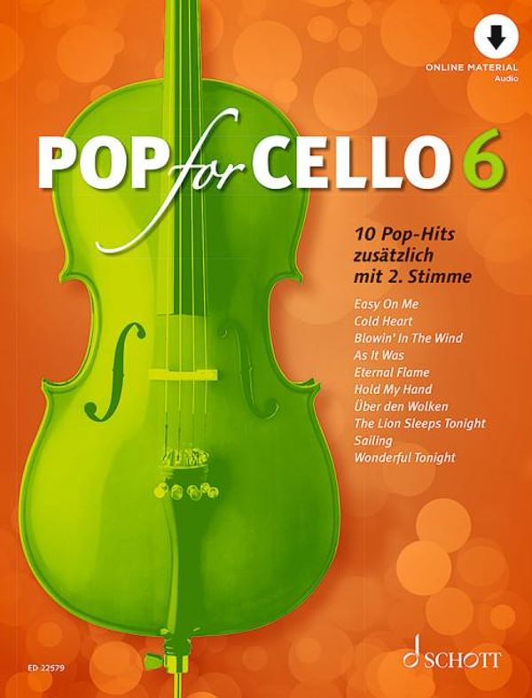 Pop For Cello 6 (Buch)