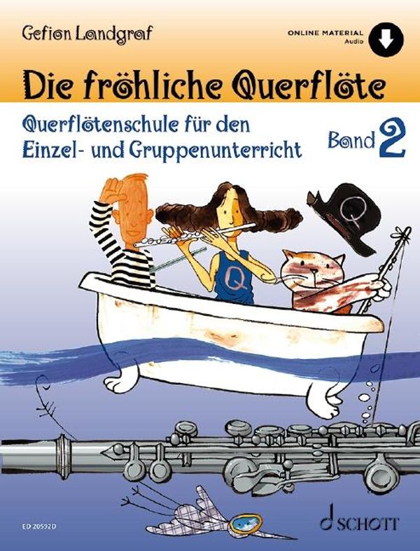 Die fröhliche Querflöte, Band 2 (Buch)