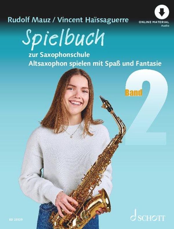 Spielbuch zur Saxophonschule Band 2 - Vincent Haissaguerre (Buch)