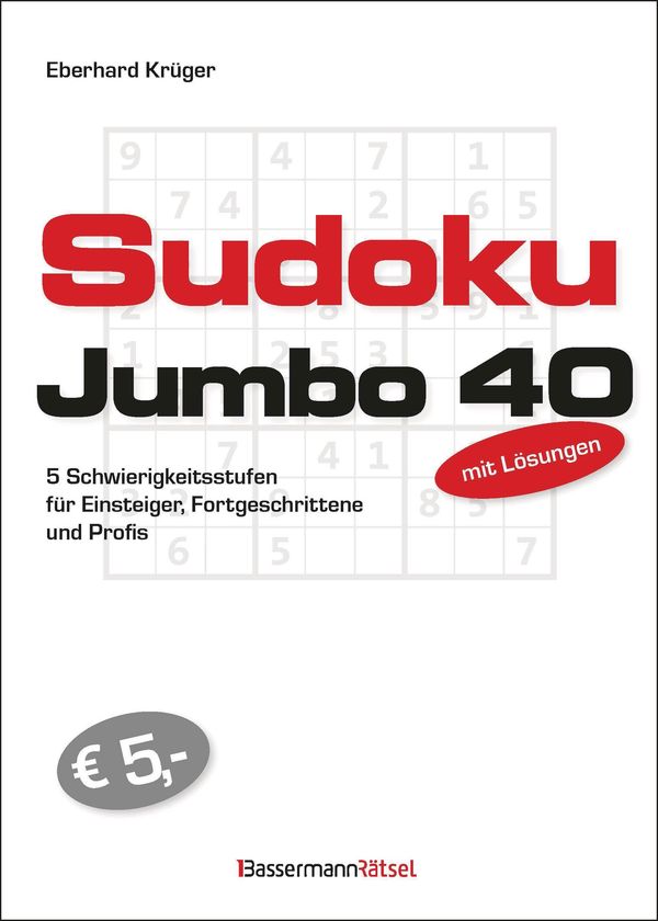 Sudokujumbo 40 - Eberhard Krüger (Buch)