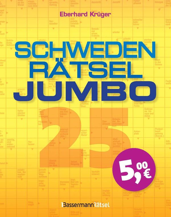 Schwedenrätseljumbo 25 - Eberhard Krüger (Buch)