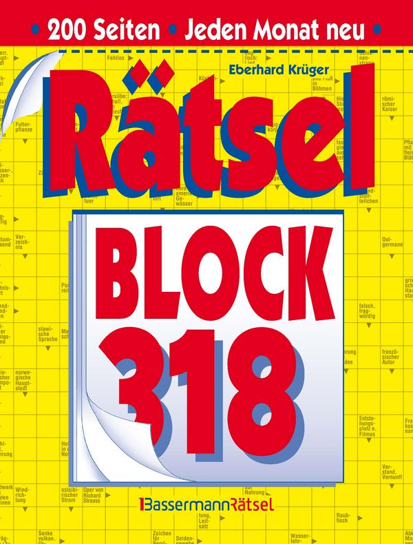 Rätselblock 318 (5 Exemplare ŕ 2,99 EUR) - Eberhard Krüger (Buch)