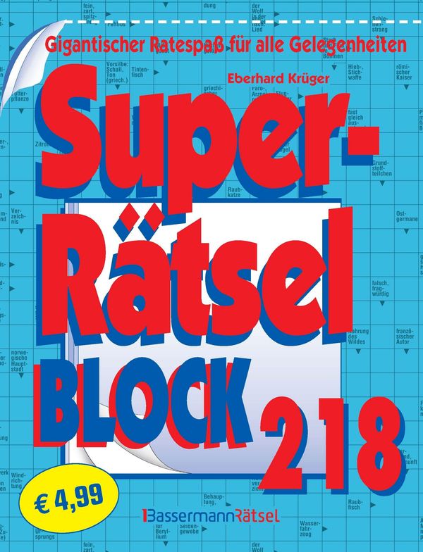 Superrätselblock 218 (5 Exemplare à 4,99 EUR) - Eberhard Krüger (Buch)