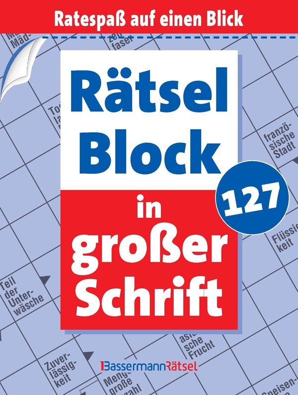 Rätselblock in großer Schrift 127 (5 Exemplare à 2,99 EUR) (Buch)