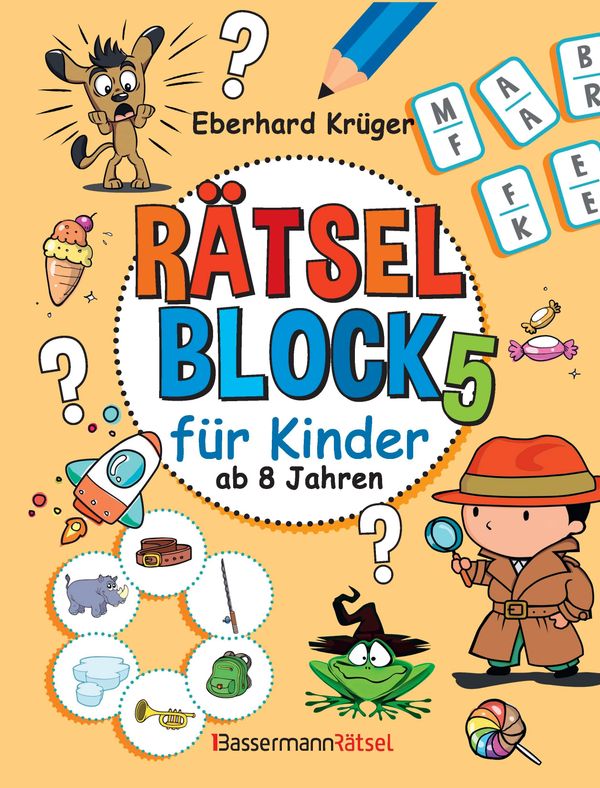 Rätselblock 5 für Kinder ab 8 Jahren (5 Exemplare à 3,99) (Buch)