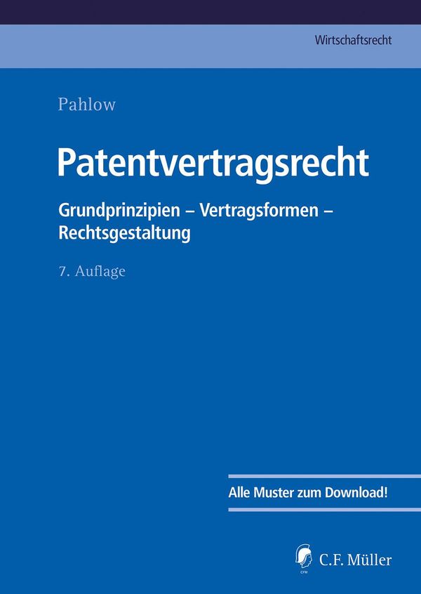Patentvertragsrecht - Hubertus Baumhoff (Buch)