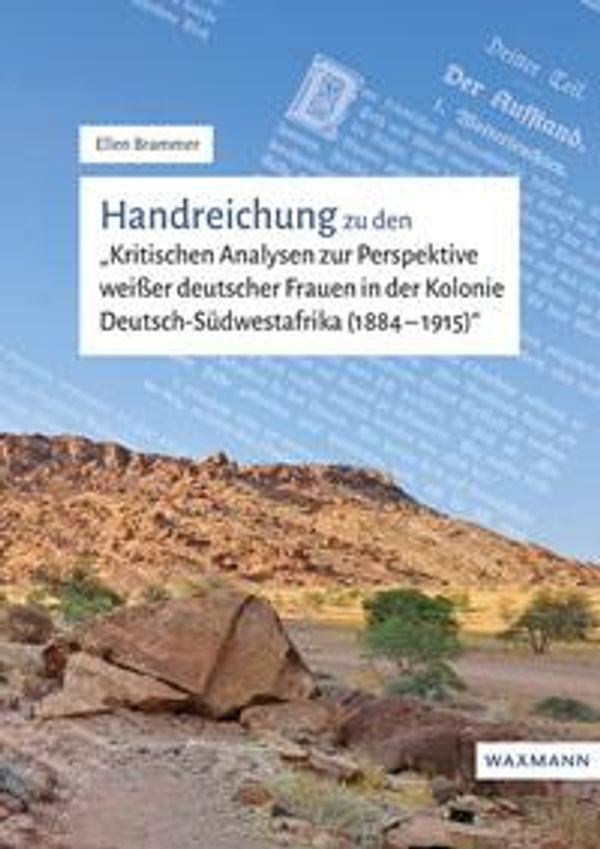 Handreichung zu den "Kritischen Analysen zur Perspektive weißer deu...