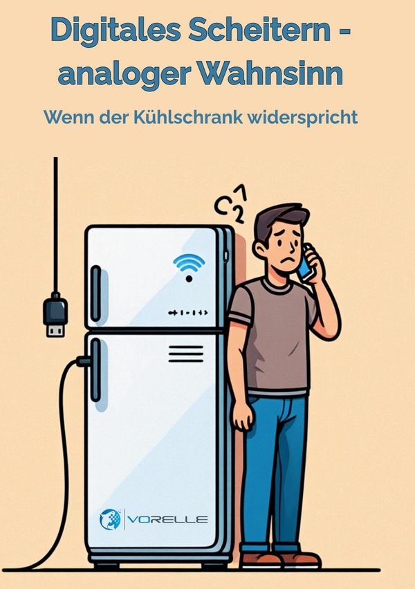 Digitales Scheitern - analoger Wahnsinn - Volkmar Relle (Buch)
