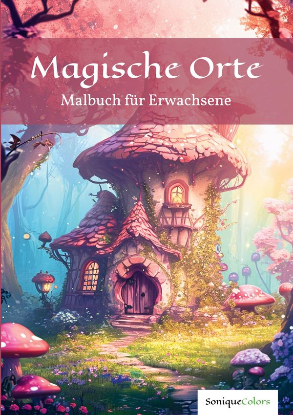 Magische Orte - Malbuch für Erwachsene - SoniqueColors (Buch)