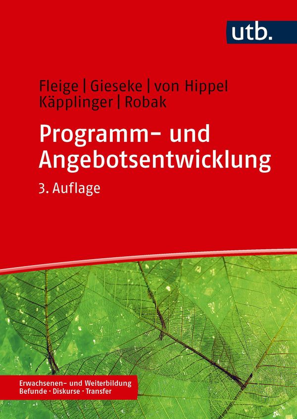 Programm- und Angebotsentwicklung - Marion Fleige (Buch)