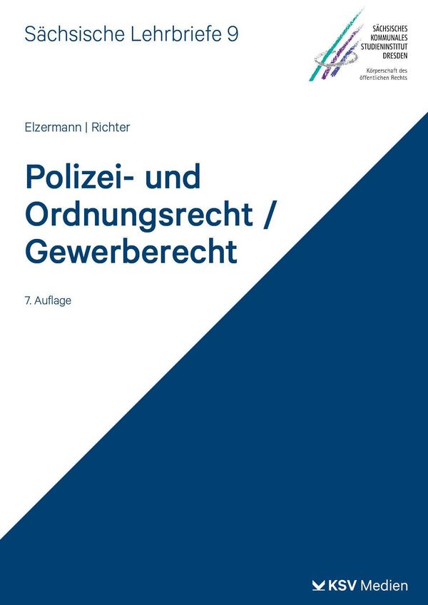 Polizei- und Ordnungsrecht/Gewerberecht (SL 9) - Hartwig Elzermann