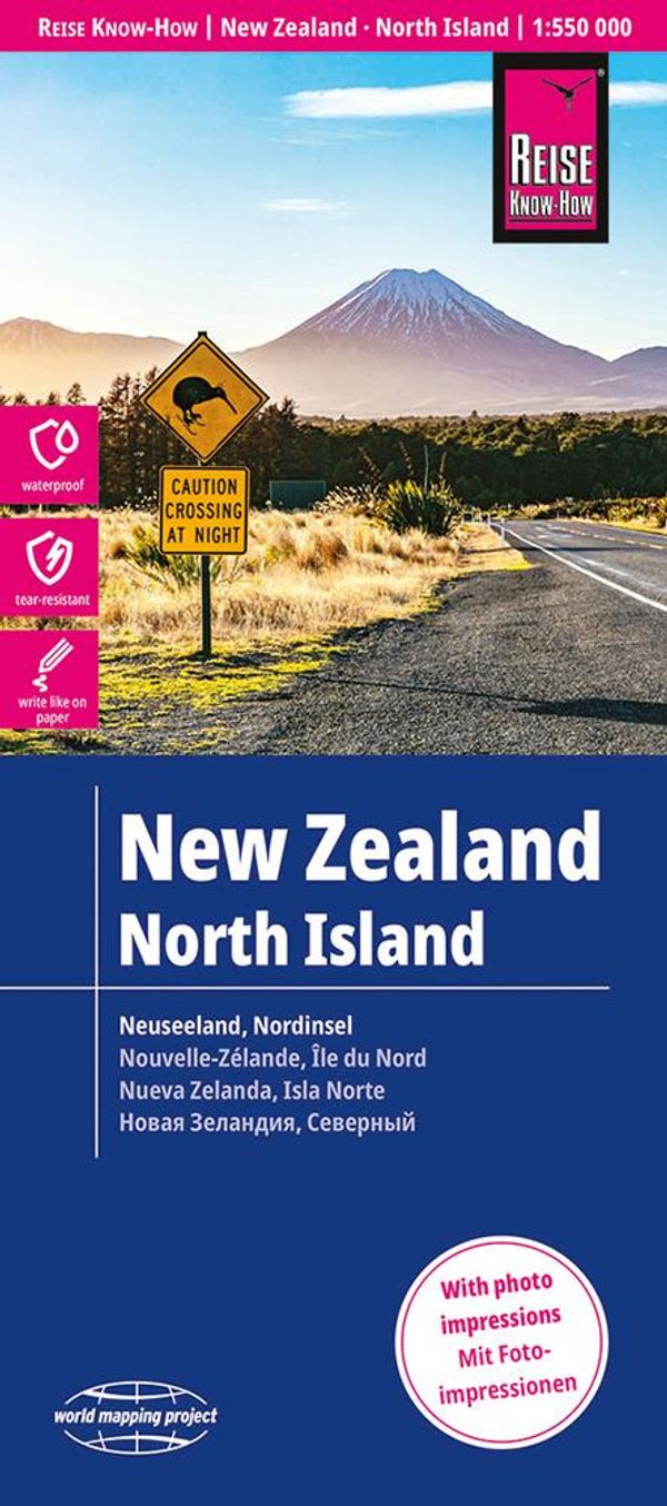 Reise Know-How Landkarte Neuseeland/Nord
