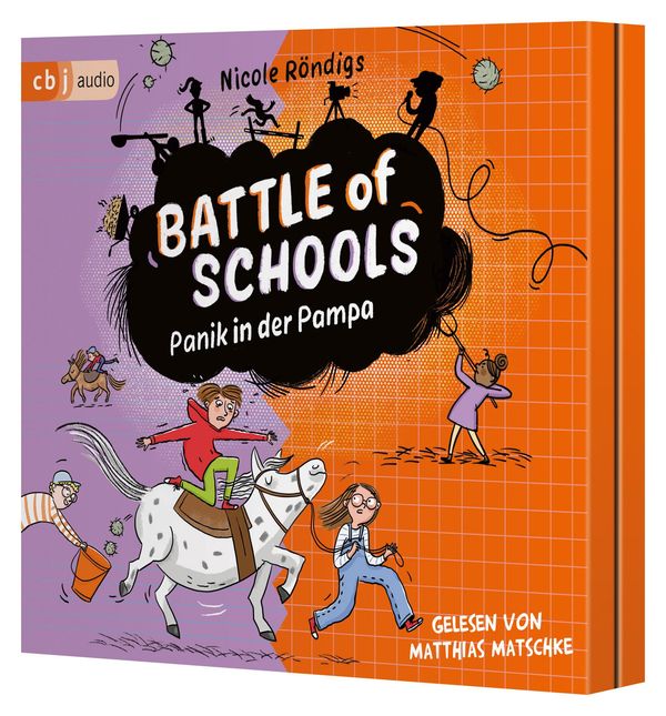 Nicole Röndigs: Battle of Schools - Panik in der Pampa (3 CDs)
