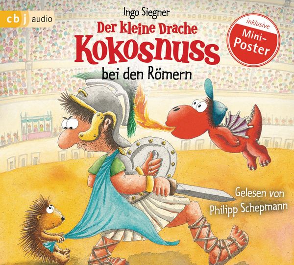 Der kleine Drache Kokosnuss bei den Römern (CD)