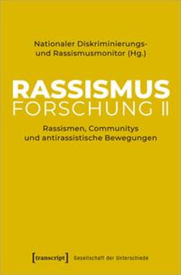 Rassismusforschung II (Buch)
