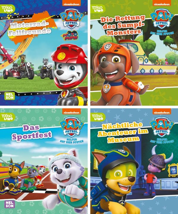 Nelson Mini-Bücher: 4er PAW Patrol 17-20 (Buch)