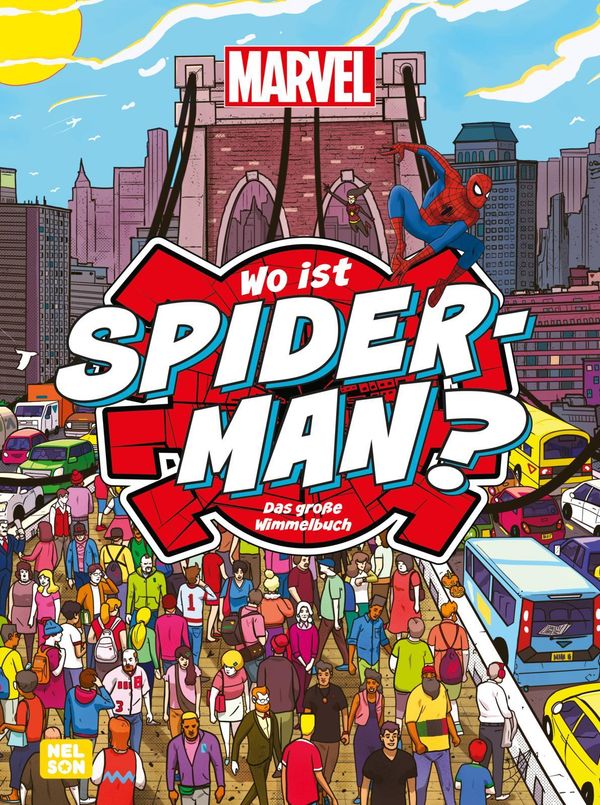 Marvel: Wo ist Spider-Man? Das große Wimmelbuch - Marvel (Buch)