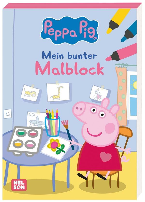 Peppa Wutz Ausmalbilder: Mein bunter Malblock (Buch)