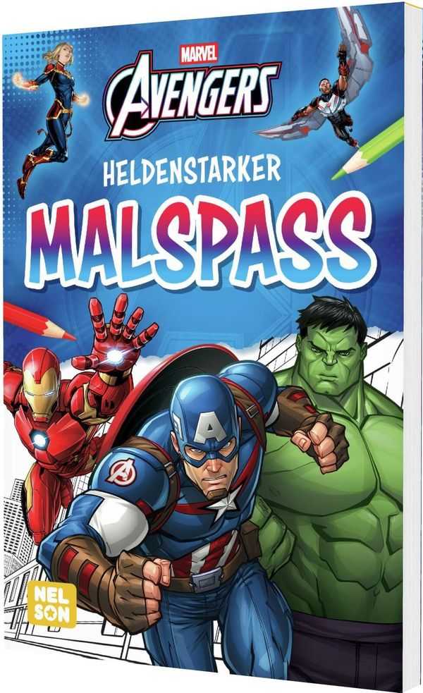 Marvel Avengers: Heldenstarker Malspaß (Buch)
