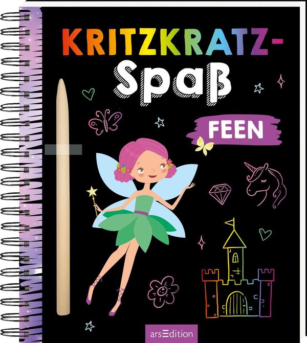 Kritzkratz-Spaß Feen (Buch)