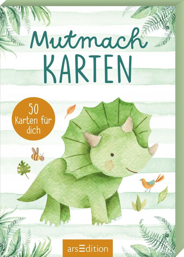 Mutmachkarten - Dino (Aquarelloptik) (Buch)
