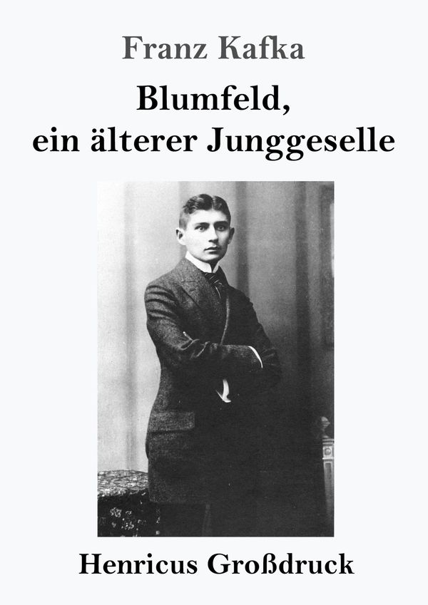 Blumfeld, ein älterer Junggeselle (Großdruck) - Franz Kafka (Buch)