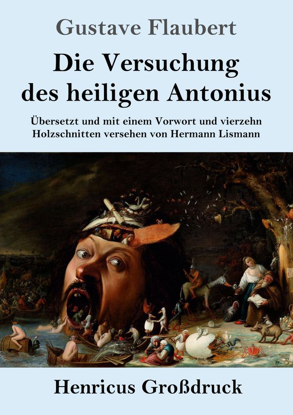 Die Versuchung des heiligen Antonius (Großdruck) - Gustave Flaubert