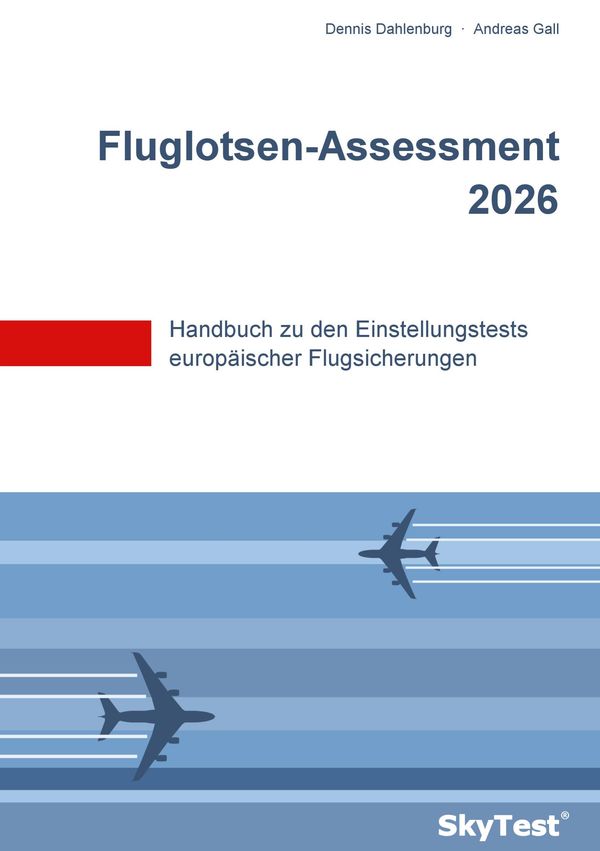 SkyTest Fluglotsen-Assessment 2026 - Dennis Dahlenburg (Buch)