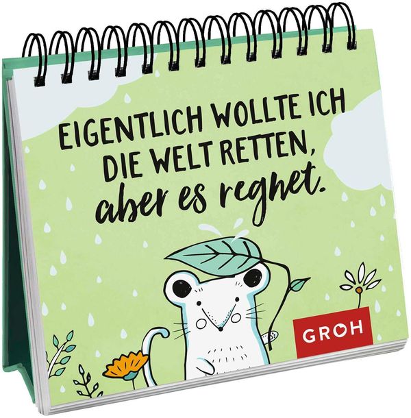 Eigentlich wollte ich die Welt retten, aber es regnet. (Buch)
