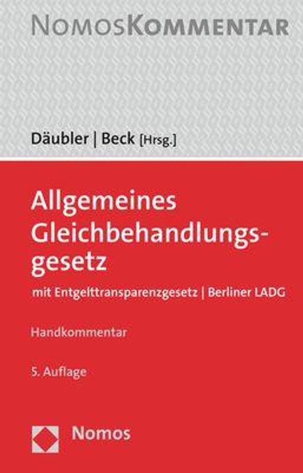 Allgemeines Gleichbehandlungsgesetz (Buch)