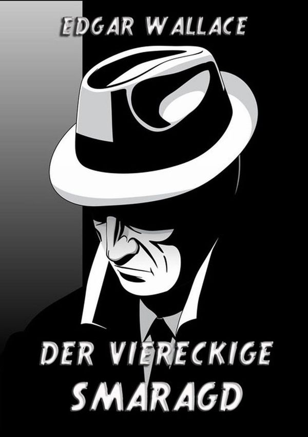 Der viereckige Smaragd - Edgar Wallace (Buch)