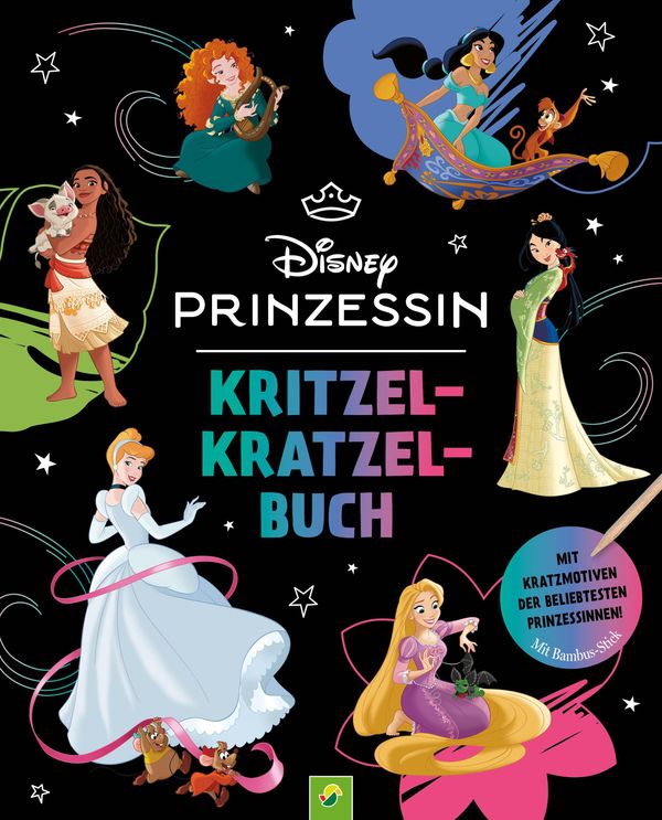 Disney Prinzessin Kritzel-Kratzel-Buch (Buch)