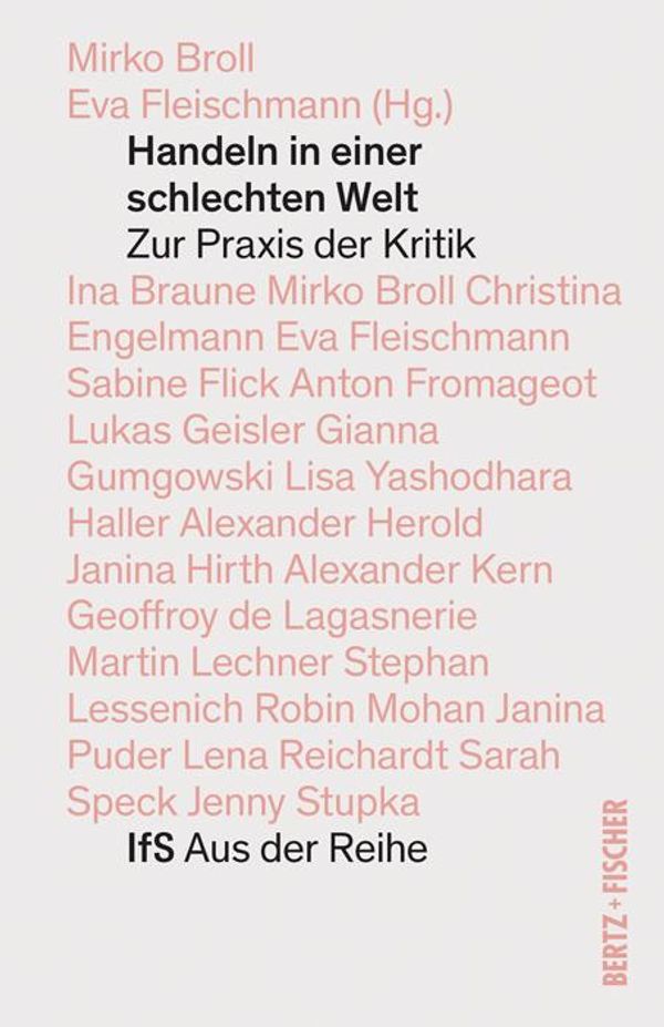 Handeln in einer schlechten Welt (Buch)