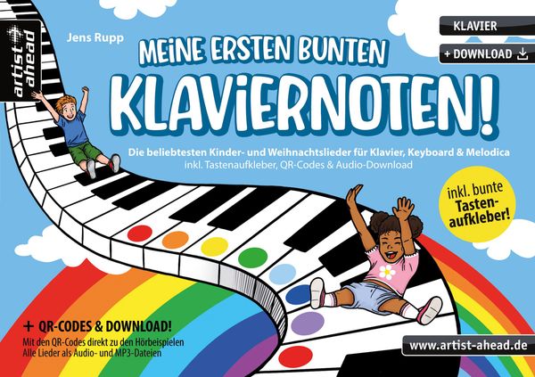Meine ersten bunten Klaviernoten! - Jens Rupp (Buch)