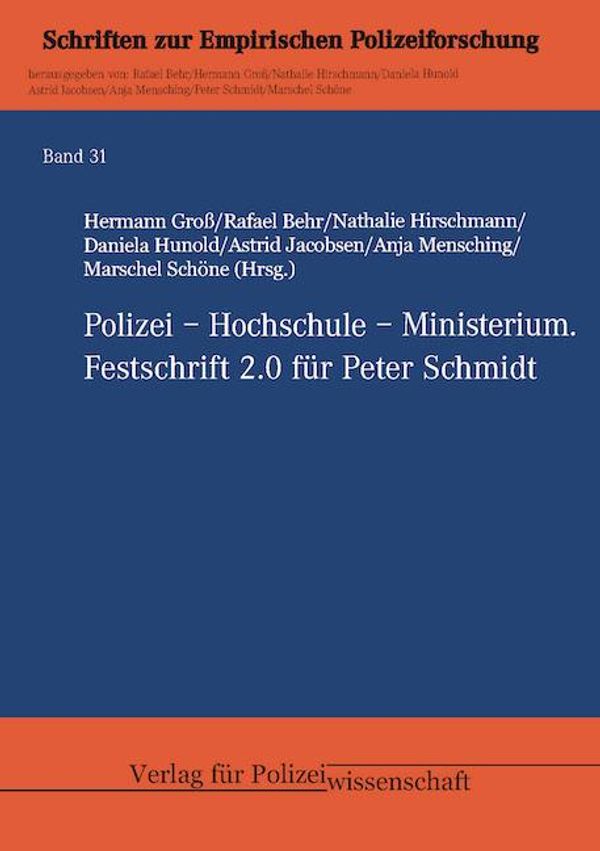 Polizei - Hochschule - Ministerium (Buch)