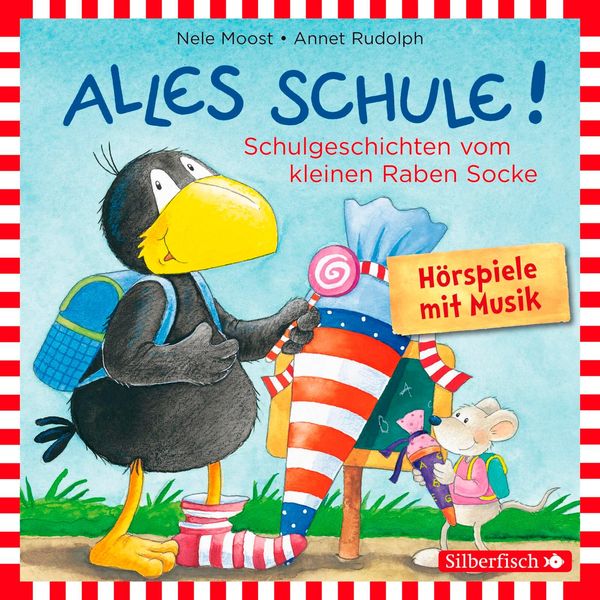 Nele Moost: Kleiner Rabe Socke 04: Alles Schule! (CD)