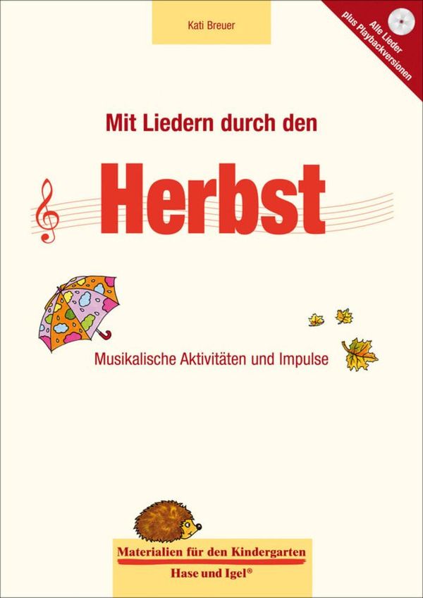 Mit Liedern durch den Herbst - Kati Breuer (Buch)