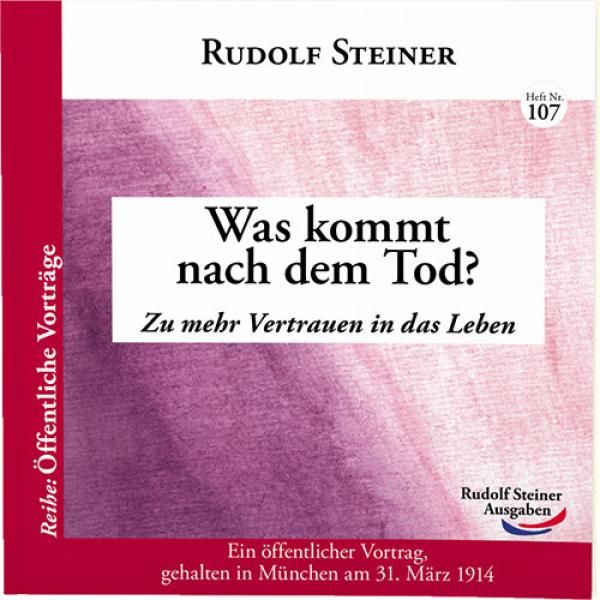 Was kommt nach dem Tod? - Rudolf Steiner (Buch)