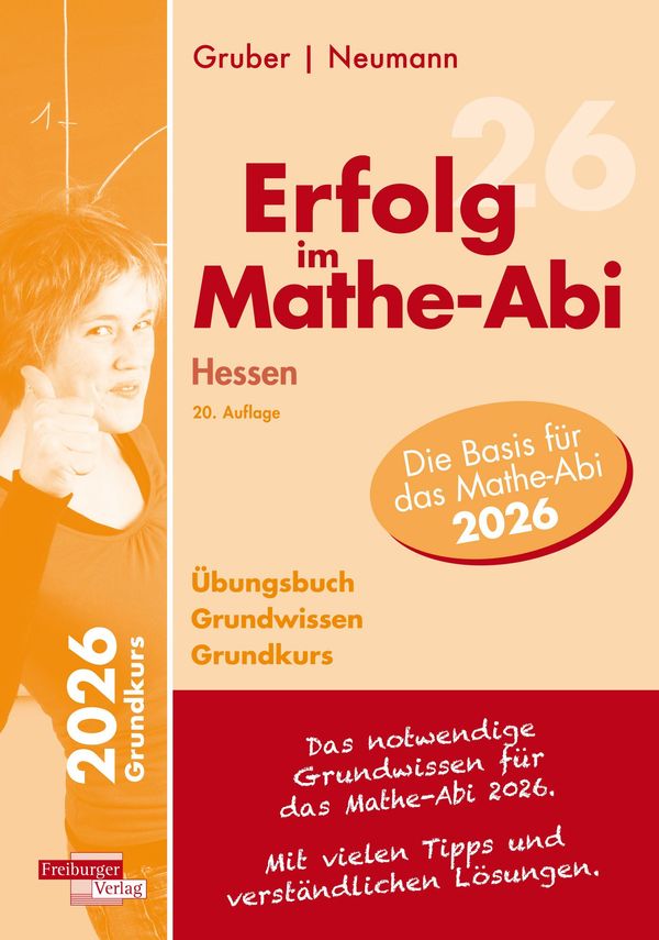Erfolg im Mathe-Abi 2026 Hessen Grundkurs Grundwissen - Helmut Gruber