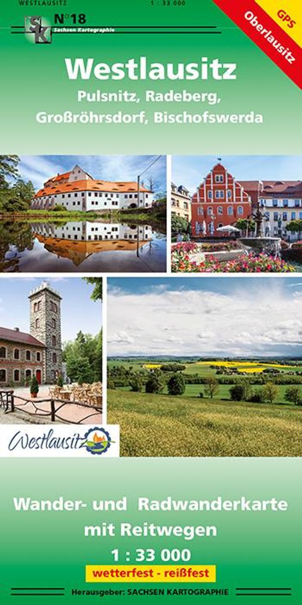 Westlausitz (vormals Pulsnitz und Umgebung) 1 : 33 000