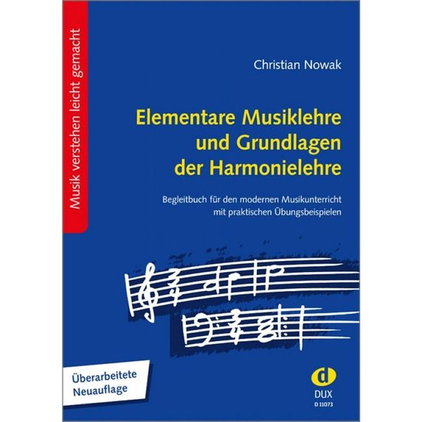 Elementare Musiklehre und Grundlagen der Harmonielehre (Buch)