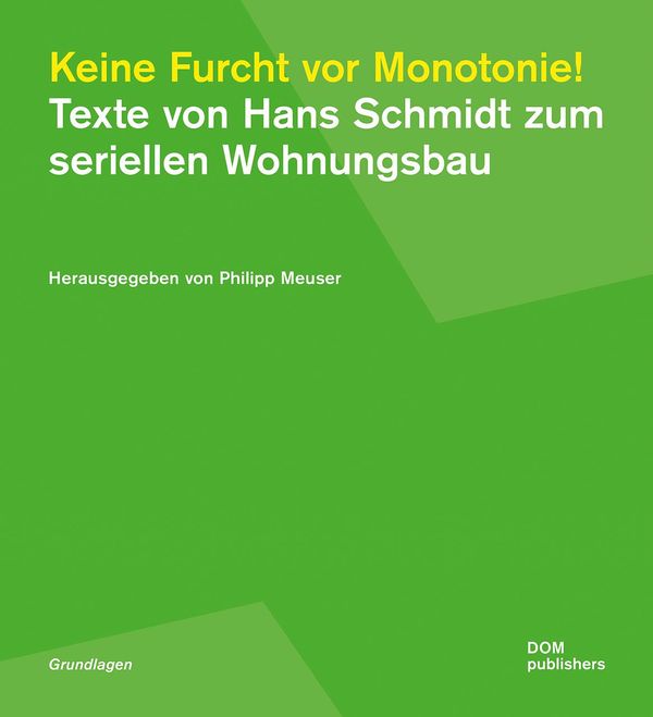 Keine Furcht vor Monotonie! (Buch)