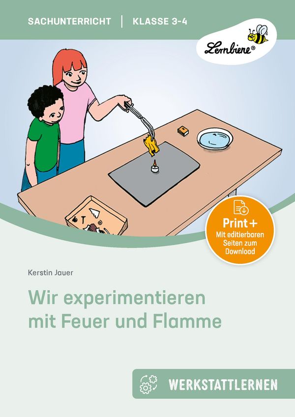 Wir experimentieren mit Feuer und Flamme - Kerstin Jauer (Buch)