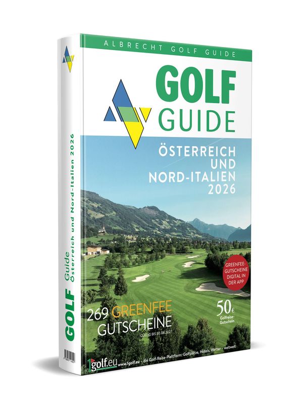 Golf Guide Österreich und Nord-Italien 2026 - Thomas Mayr (Buch)
