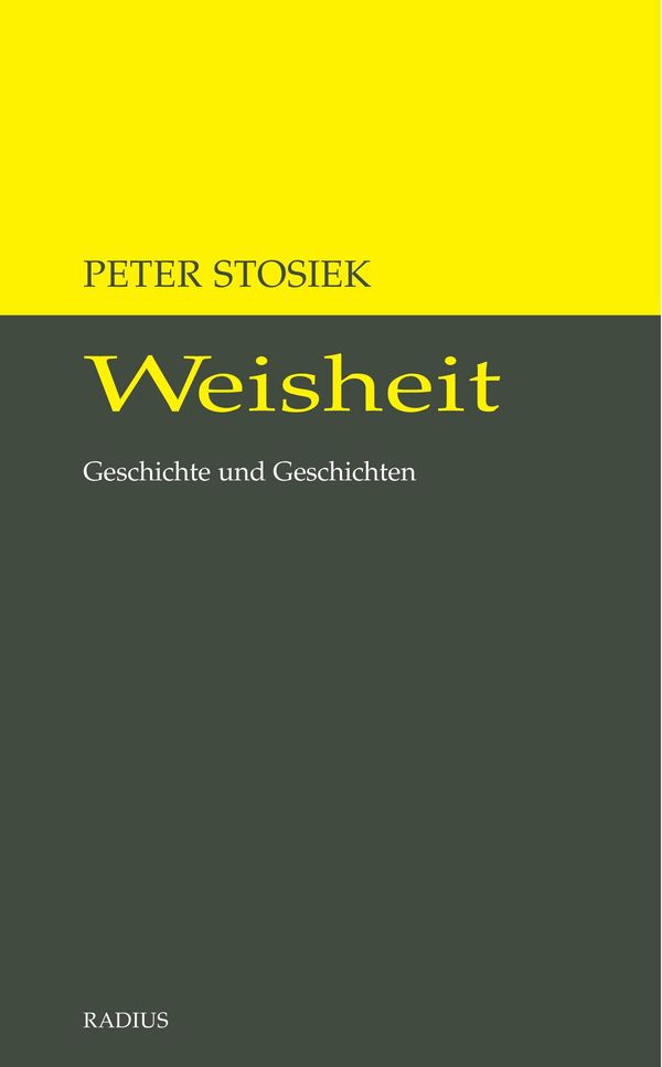 Weisheit - Peter Stosiek (Buch)