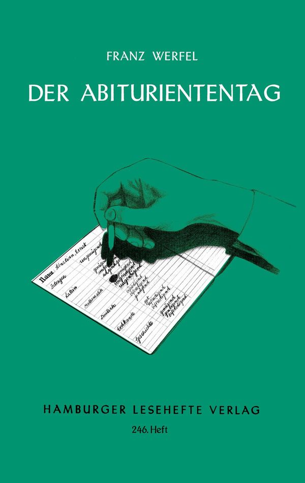 Der Abituriententag - Franz Werfel (Buch)