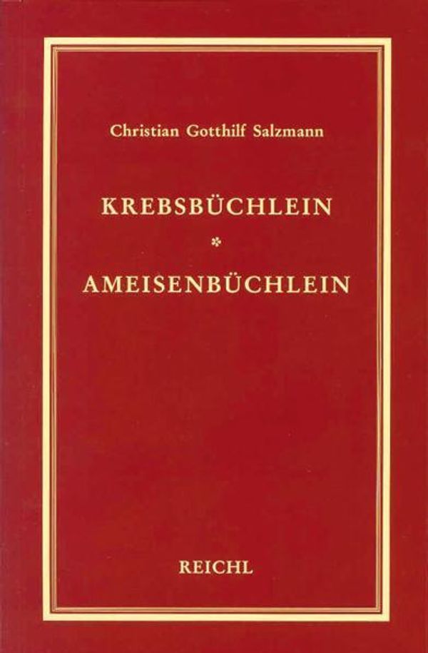 Krebsbüchlein. Ameisenbüchlein - Christian G Salzmann (Buch)